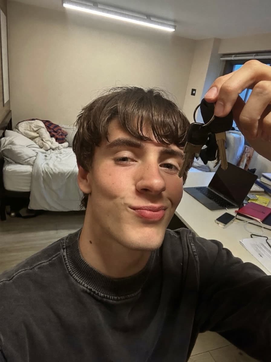 Student who found housing in Amsterdam through Socials